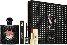 Fragrances, Perfumes, Cosmetics Yves Saint Laurent Black Opium - Set (edp/50ml + mascara/2ml + lipstick/1.4ml)