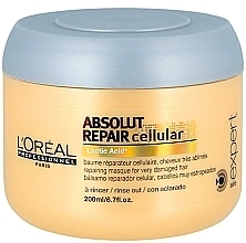 Fragrances, Perfumes, Cosmetics Mask - L'Oreal Professionnel Absolut Repair Mask