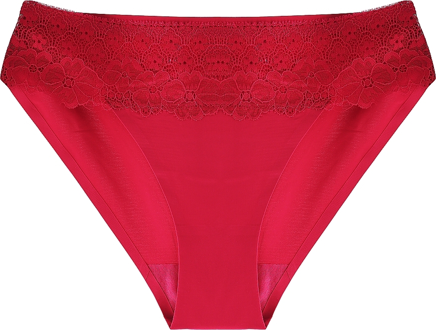 Women Lace Panties, red - Moraj — photo N1