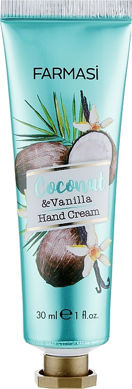 Coconut & Vanilla Hand Cream - Farmasi Hand Cream — photo N1