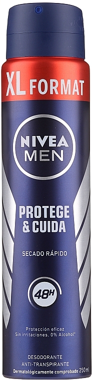 Deodorant Spray - Nivea Men Protege & Cuida Spray — photo N1