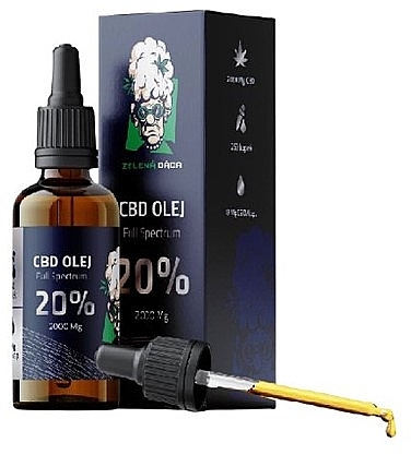 Full Spectrum Hemp Oil 20% - Zelena Baba CBD 20% Full Spectrum 2000Mg — photo N1