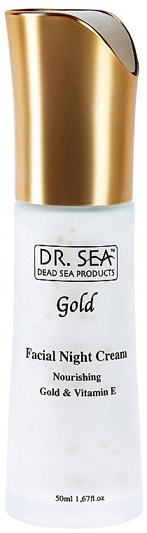 Nourishing Gold & Vitamin E Night Cream - Dr.Sea Gold & Vitamin E Night Cream Nourishing — photo N1