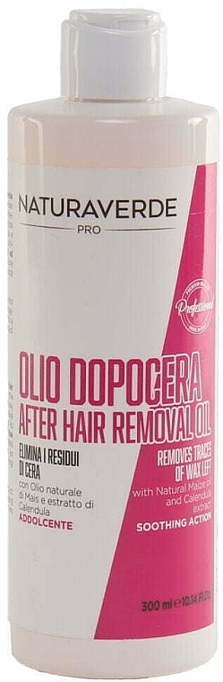 After Hair Removal Oil - Naturaverde Pro After Hair Removal Oil Removes Traces Of Wax Left — photo N1