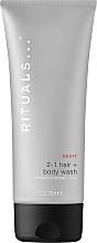 2in1 Shower Gel & Shampoo - Rituals Sport 2-1 Hair + Body Wash — photo N3