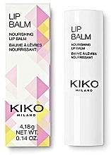 Fragrances, Perfumes, Cosmetics Nourishing Lip Balm - Kiko Milano Nourishing Lip Balm