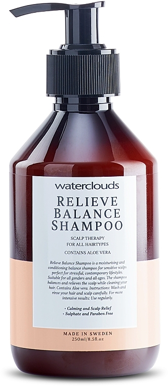 Hair Shampoo 'Balance' - Waterclouds Relieve Balance Shampoo — photo N1