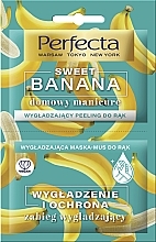 Fragrances, Perfumes, Cosmetics Banana Hand Peeling Mask - Perfecta