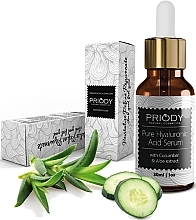 Fragrances, Perfumes, Cosmetics Face Serum - Priody Pure Hyaluronic Acid Serum