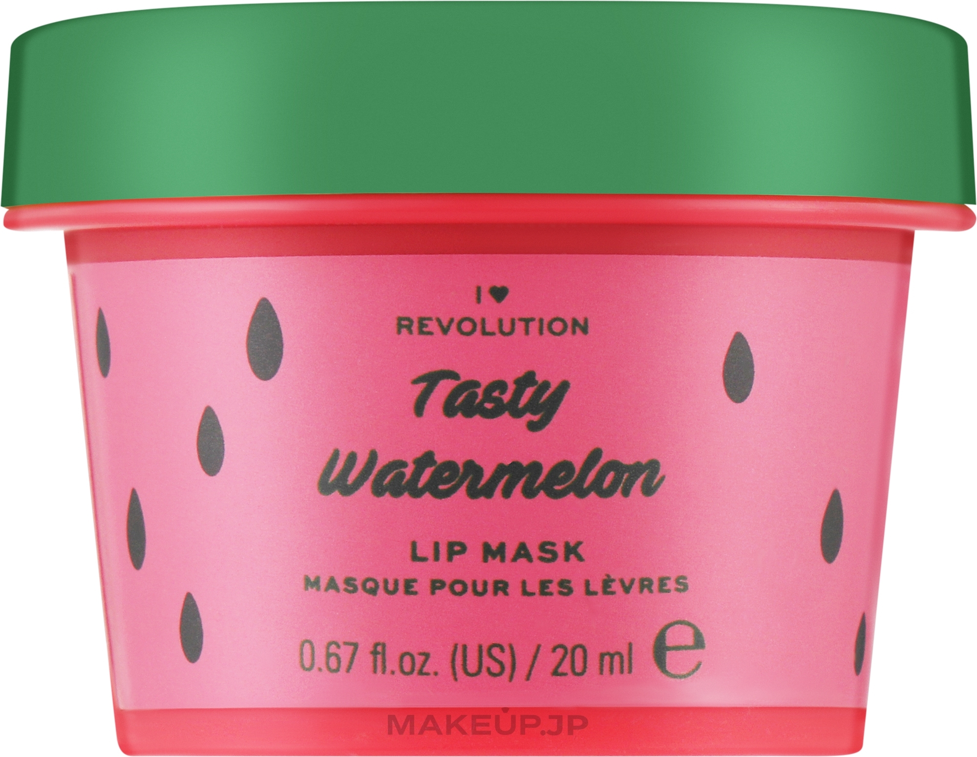 Tasty Watermelon Lip Mask - I Heart Revolution Tasty Watermelon Lip Mask — photo 20 ml