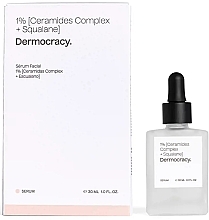 1% Ceramide Complex + Squalane Face Serum - Dermocracy 1% Ceramides Complex + Squalane Facial Serum — photo N2