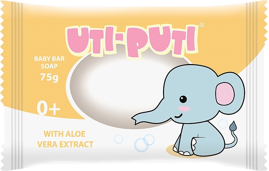 Kids Soap with Aloe Vera Extract 'Uti-Puti. Baby Elephant' - Uti-Puti — photo N1