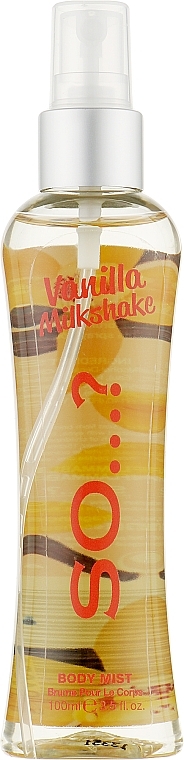 Body Spray - So…? Vanilla Milkshake Body Mist — photo N3