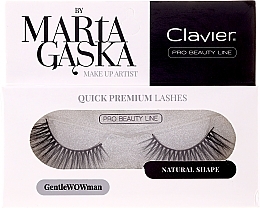 Fragrances, Perfumes, Cosmetics Flase Lashes - Clavier Quick Premium Lashes GentleWOWman 803