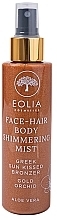 Fragrances, Perfumes, Cosmetics Golden Orchid Face, Body & Hair Shimmer Spray - Eolia Face, Hair & Body Shimmering Mist Gold Orchid