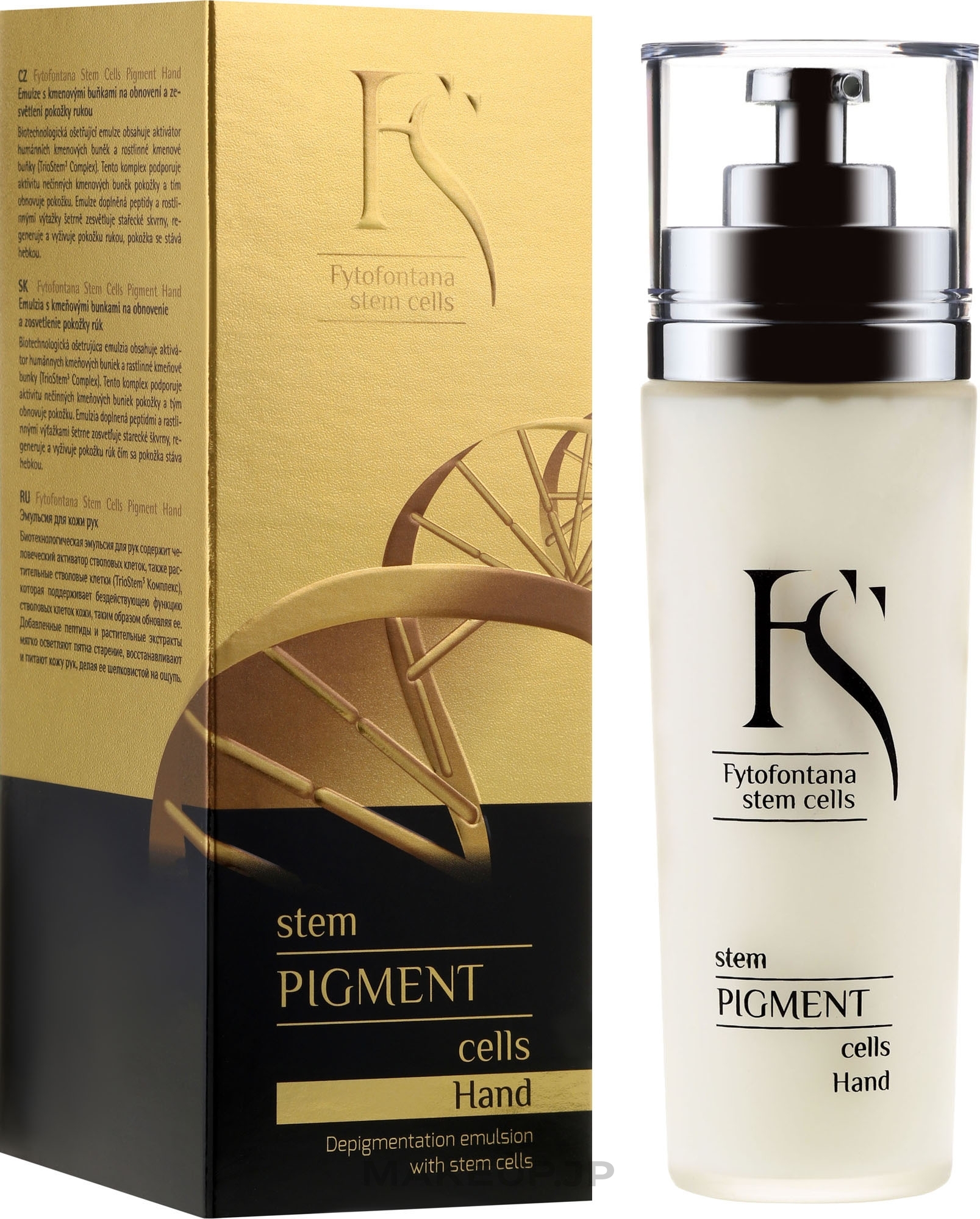 Stem Cells Hand Emulsion - Fytofontana Stem Cells Pigment Hand Emulsion — photo 125 ml