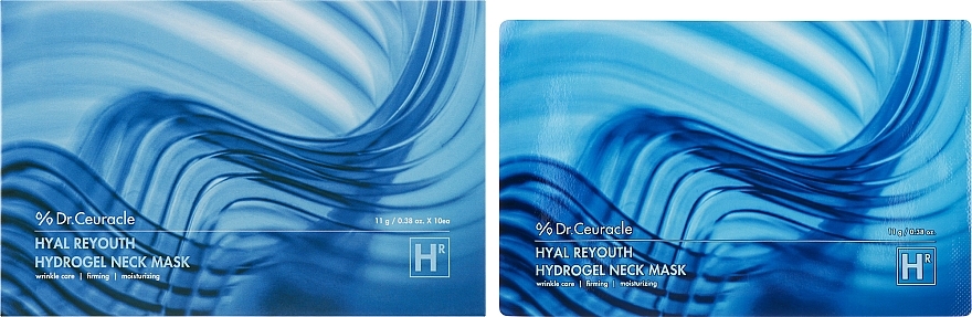 Moisturising Hydrogel Neck Mask - Dr.Ceuracle Hyal Reyouth Hydrogel Neck Mask — photo N2