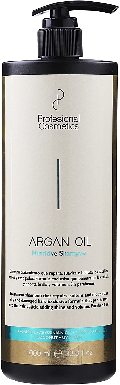 Argan Oil Shampoo - Profesional Cosmetics Argan Oil Shampoo — photo N1