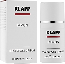 Fragrances, Perfumes, Cosmetics Anti-Couperose Facial Cream - Klapp Immun Couperose Cream