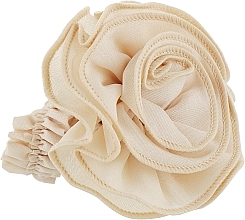 Fragrances, Perfumes, Cosmetics Hair Tie P0918-10, 7 cm d-5,5 cm, beige - Akcent