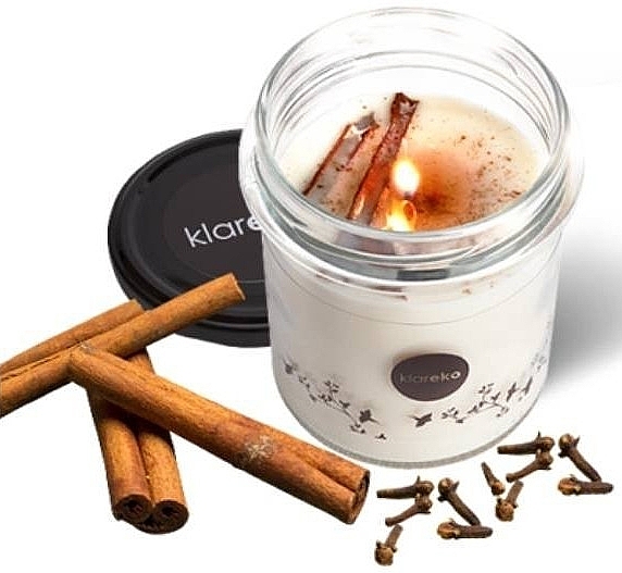 Cinnamon & Cloves Scented Candle - Klareko — photo N1