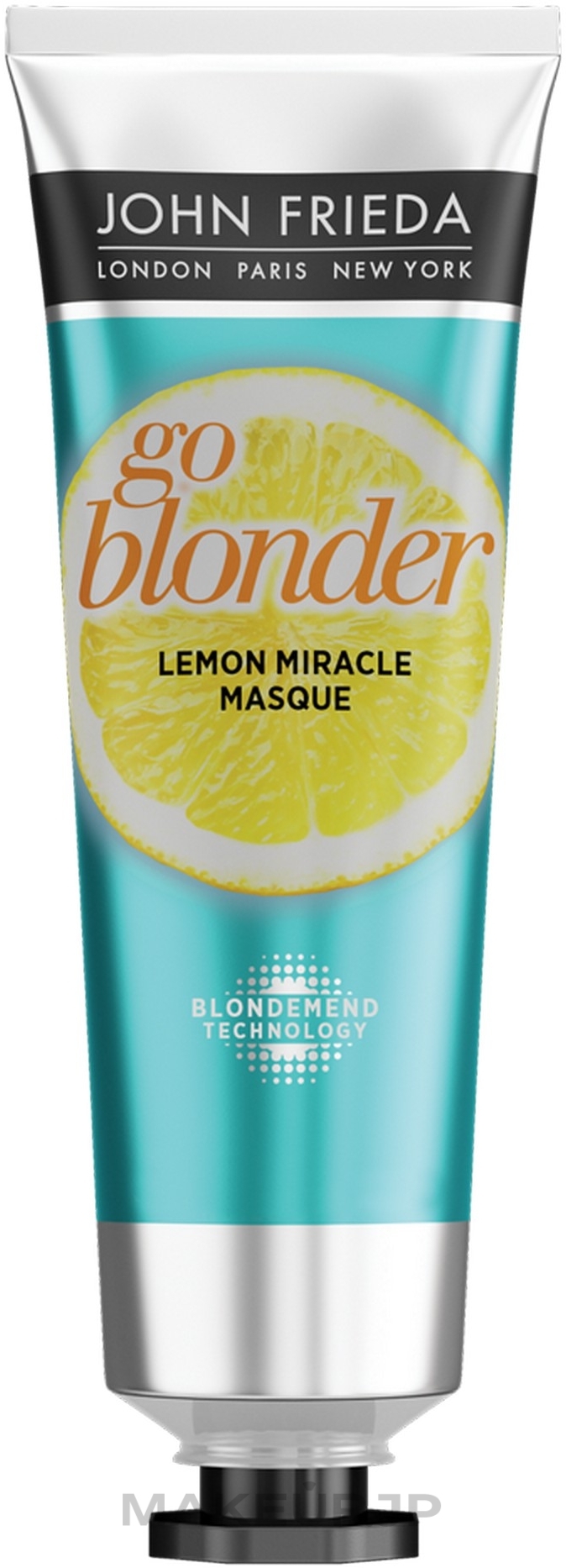 Strengthening Mask for Weak Hair - John Frieda Sheer Blonde Go Blonder Lemon Miracle — photo 100 ml