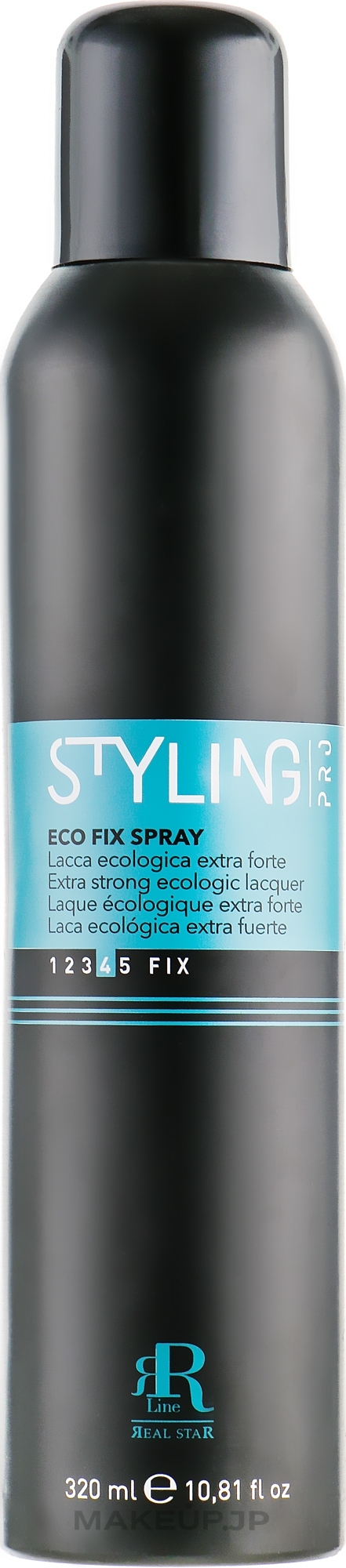 Extra Strong Hold Gas-Free Hair Spray - RR LINE Styling Pro Eco Fix Spray — photo 320 ml