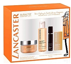 Fragrances, Perfumes, Cosmetics Set - Lancaster Suractif Comfort Lift Comforting Set (cr/3ml + cr/50ml + ser/10ml + cleanser/100ml) 