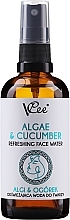Fragrances, Perfumes, Cosmetics Seaweed & Cucumber Face Water - VCee Algae & Cucumber Refreshing Face Water