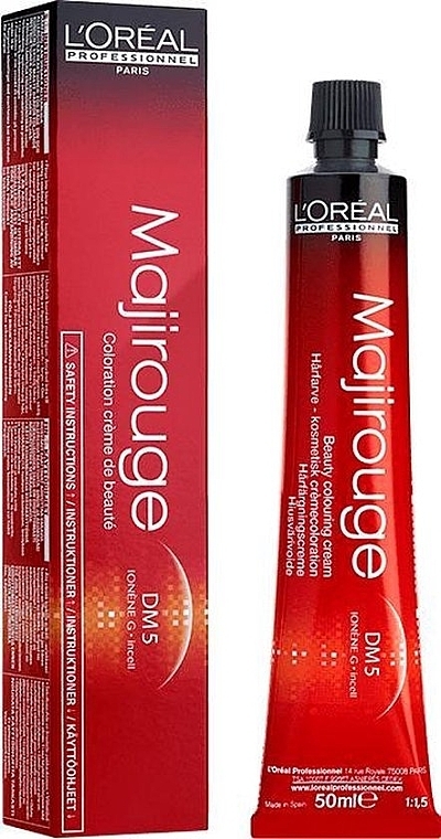 Hair Cream Color - L'Oreal Professionnel Majirouge DM5 — photo N1