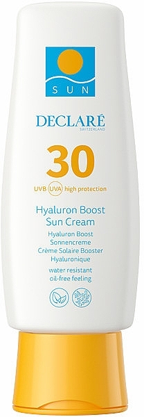 Sunscreen For Sensitive Skin - Declare Sun Sensitive Hyaluron Boost Sun Cream SPF30 — photo N2