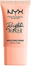 Fragrances, Perfumes, Cosmetics Brightening Face Primer - NYX Professional Bright Maker Brightening Primer