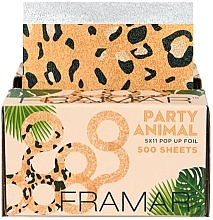 Fragrances, Perfumes, Cosmetics Embossed Foil Sheets - Framar 5x11 Pop Up Foil Party Animal