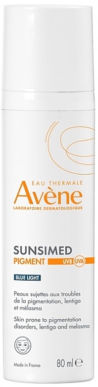 Sunscreen Lotion - Avene Sunsimed Pigment Blue Light — photo N1