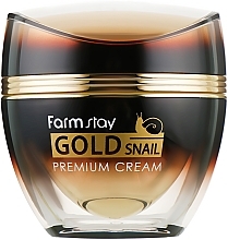 Gold & Snail Mucin Cream - FarmStay Gold Snail Premium Cream — photo N2