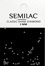 Fragrances, Perfumes, Cosmetics Nail Crystals, 2 mm - Semilac Classic Shine Diamond