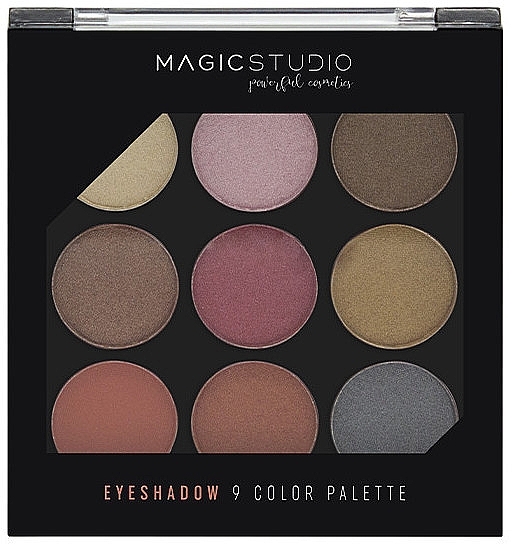 Eyeshadow Palette - Magic Studio 9 Color Palette Eyeshadow Palette — photo N1