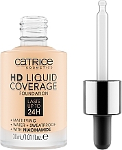 Liquid Foundation - Catrice HD Liquid Coverage Foundation — photo N2