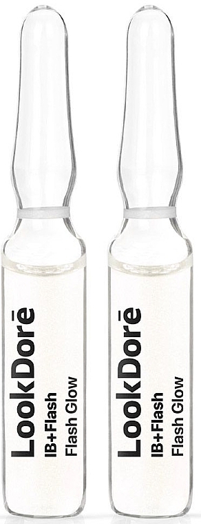 Concentrated Face Ampoule Serum - LookDore IB+Flash Glow Ampoules — photo N7
