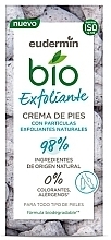Exfoliating Foot Cream - Eudermin Bio Organic Foot Exfoliating Cream — photo N1