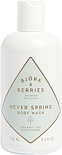 Fragrances, Perfumes, Cosmetics Bjork & Berries Never Spring - Shower Gel