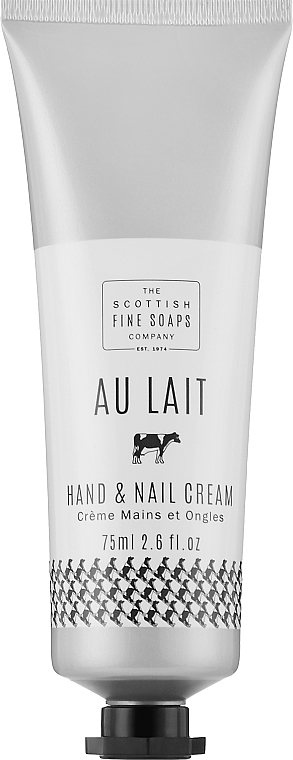 Hand and Nail Cream - Scottish Fine Soaps Au Lait Hand & Nail Cream — photo N2
