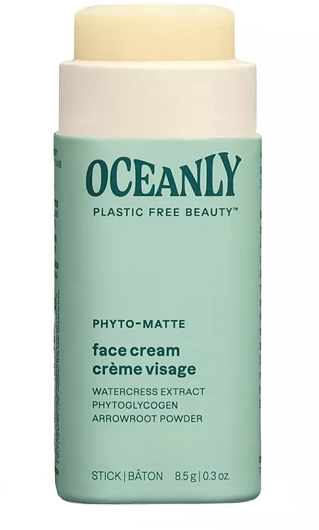 Cream Stick for Combination Skin - Attitude Phyto-Matte Oceanly Face Cream — photo N2