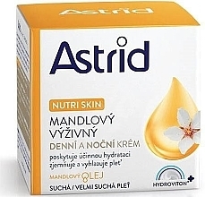 Fragrances, Perfumes, Cosmetics Nourishing Day & Night Almond Cream - Astrid Nutri Skin Almond Nourishing Day and Night Cream