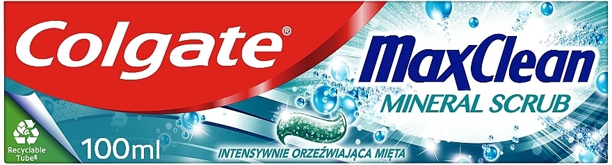 Toothpaste - Colgate Max Clean Mineral Scrub — photo N5