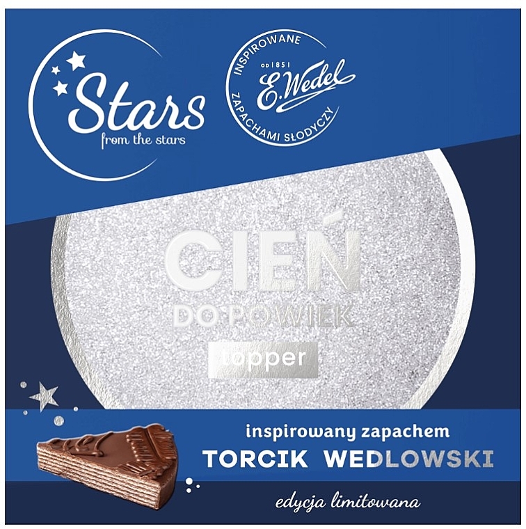 Eyeshadow - Stars from The Stars x Wedel Eyeshadow Topper — photo N1