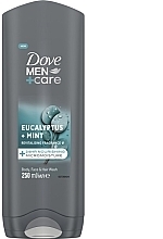 Shower Gel - Dove Men+Care Eucalyptus + Mint Shower Gel  — photo N1