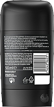 Men Deodorant Antiperspirant Stick 'Black & White Invisible' - Nivea Men Black & White Invisible Original 48h Power Deodorant Stick — photo N2