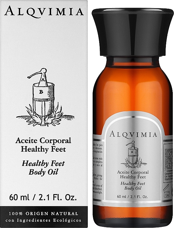 Healthy Feet Body Oil - Alqvimia Restorative Foot Oil Healthy Feet — photo N2