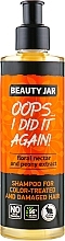 Shampoo for Colored Hair 'Oops... I did it again!' - Beauty Jar Shampoo For Color-Treated And Damaged Hair — photo N1